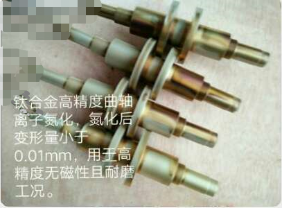 鈦合金離子氮化