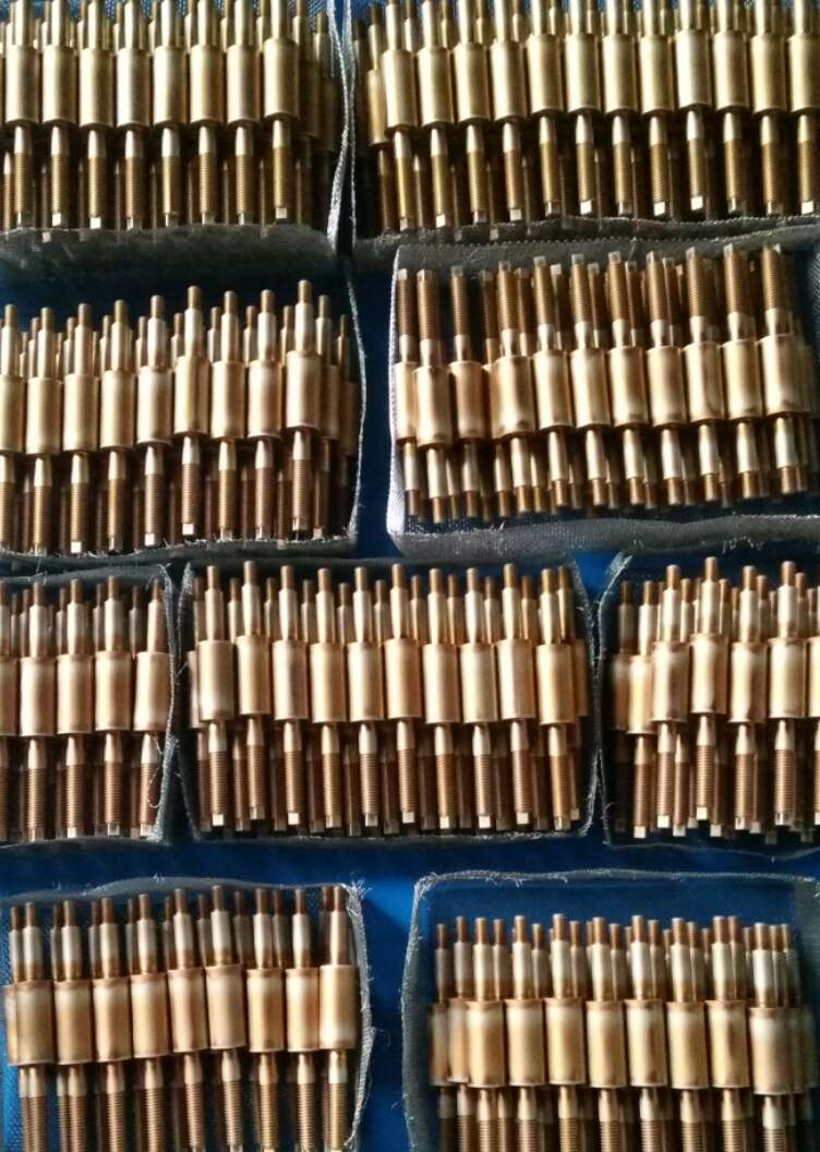 離子氮化后的鈦合金零件